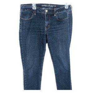 American Eagle Jegging Jeans Size 12 Dark Wash
